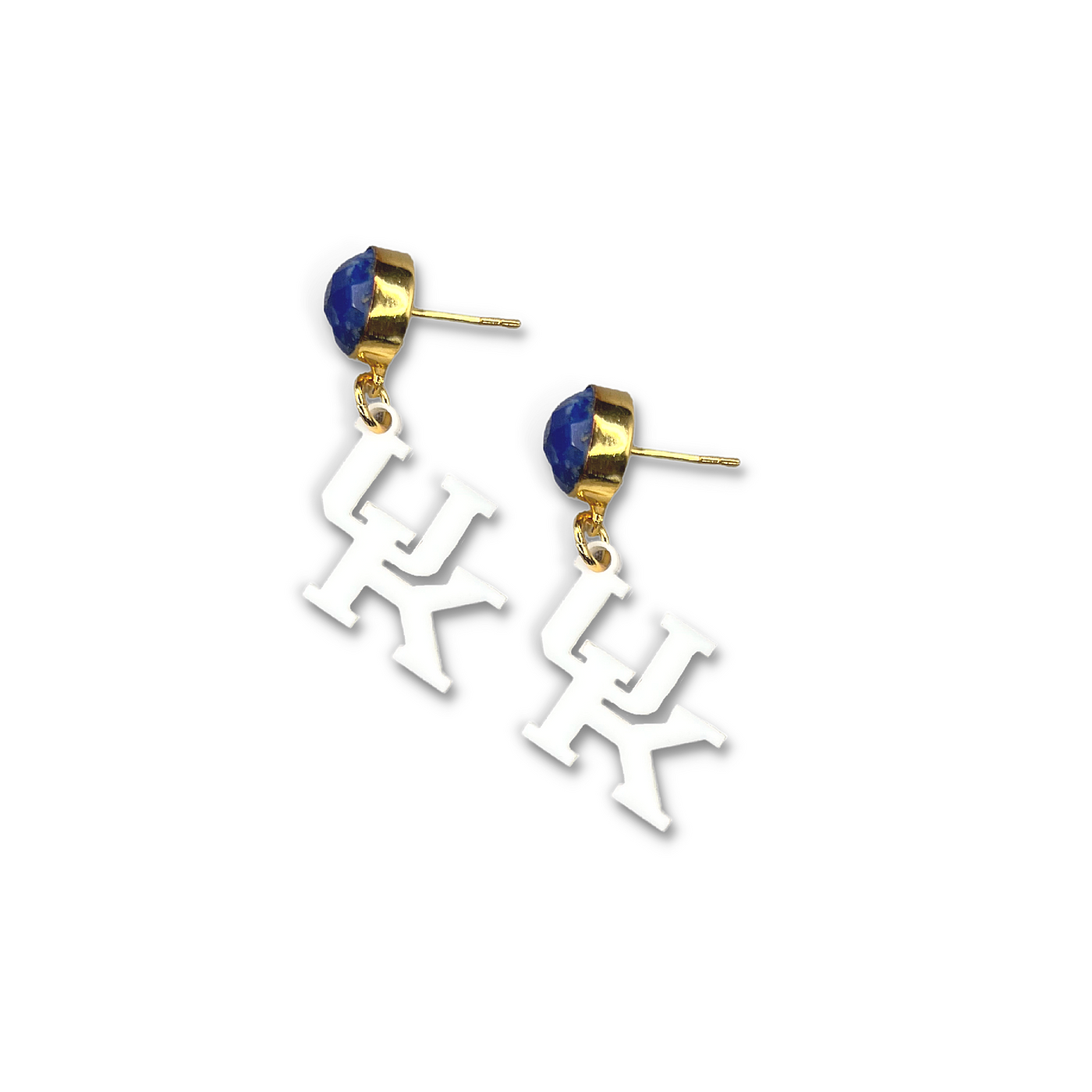 Kentucky Mini White UK Earrings