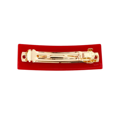 Indiana Crimson HOOSIERS Rectangle Barrette Clip