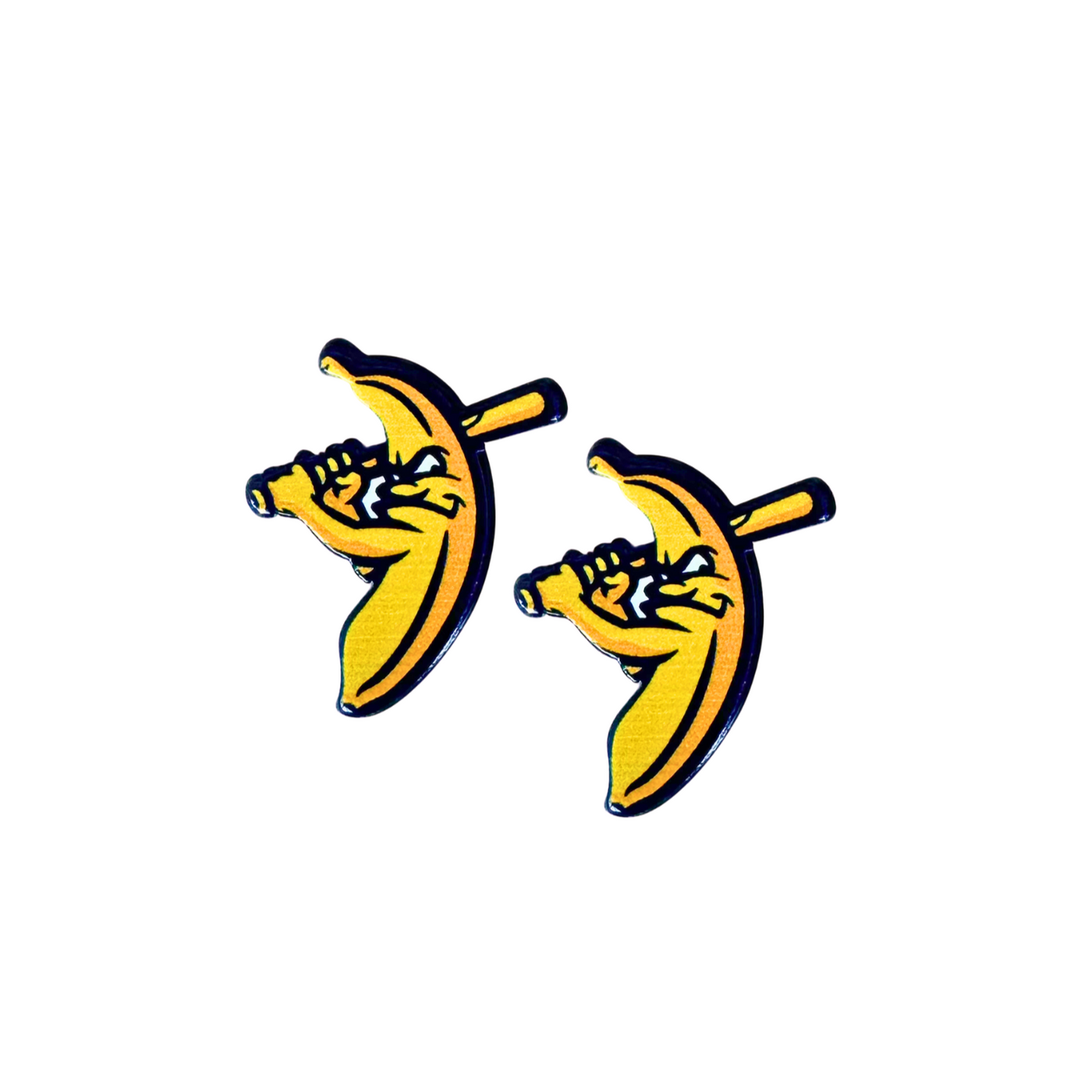 Savannah Bananas Logo Stud Earrings