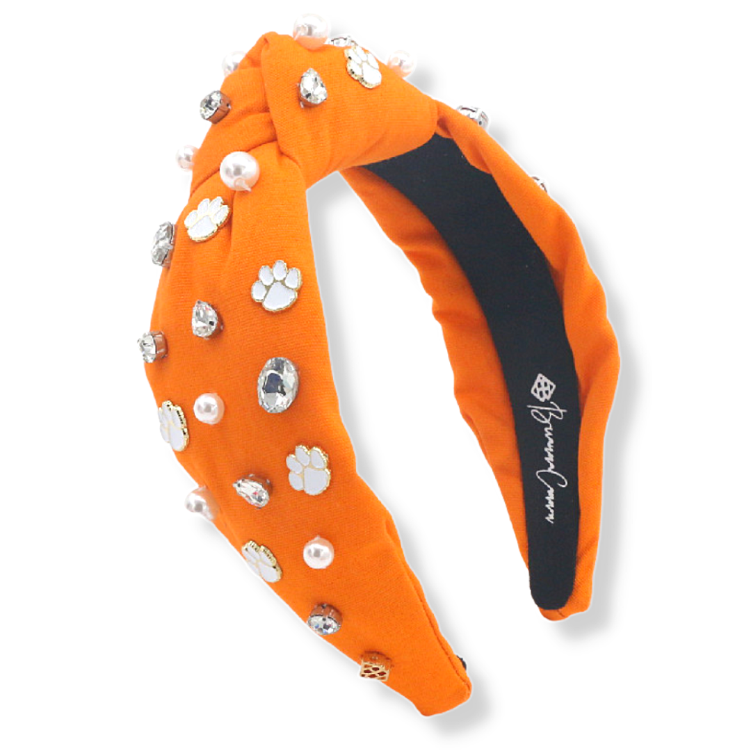 Clemson Orange Logo Headband