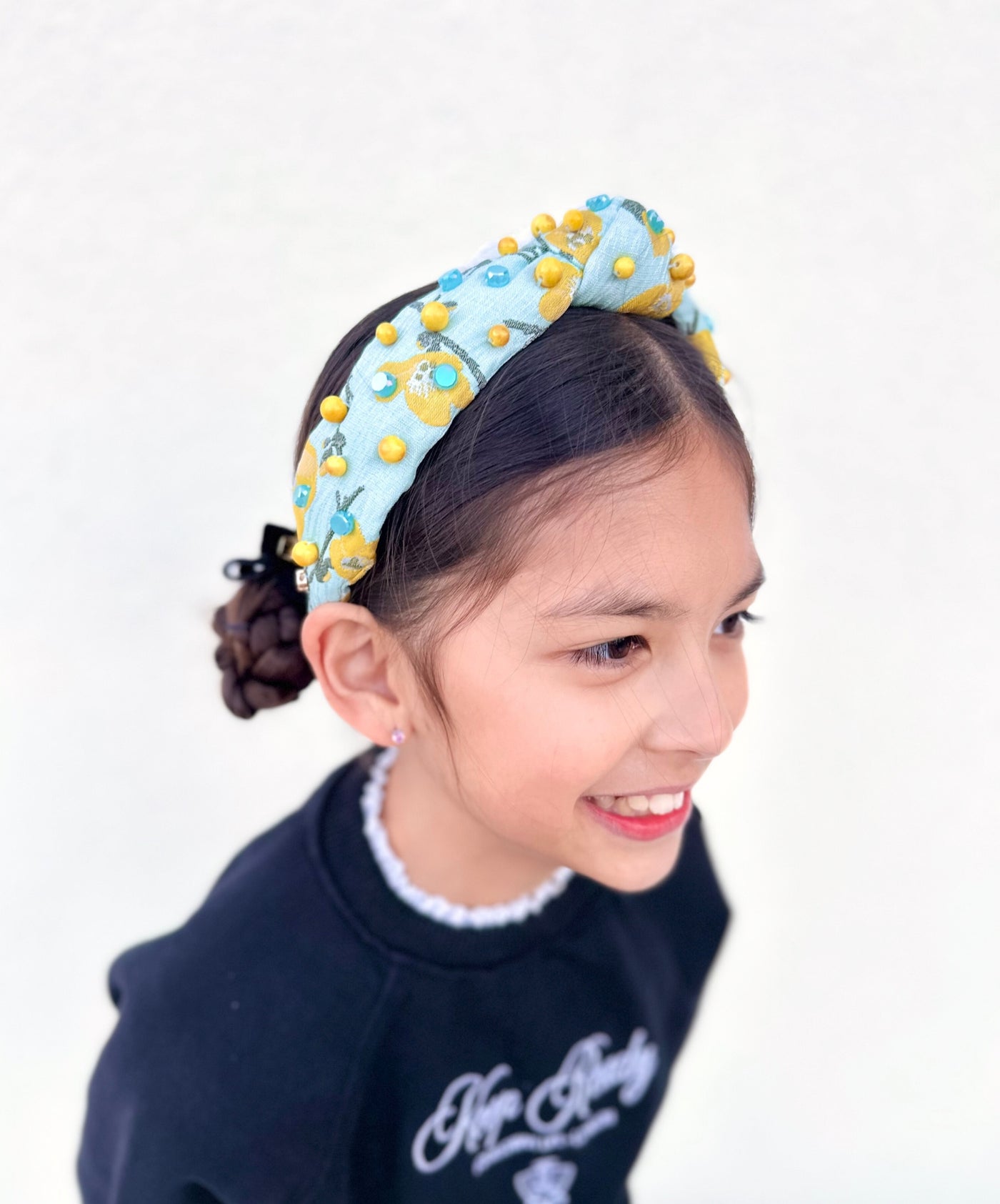 Child Size Golden Cali Flowers Headband