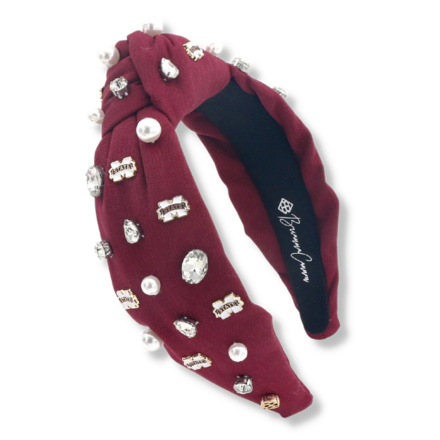 Mississippi State Maroon Logo Headband