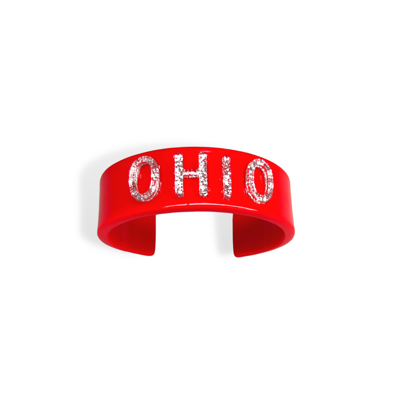 Ohio State Scarlet OHIO Cuff