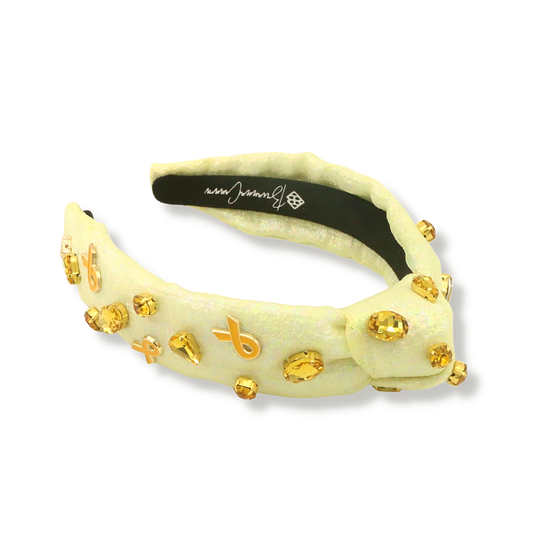 Child Size Childhood Cancer Awareness Headband