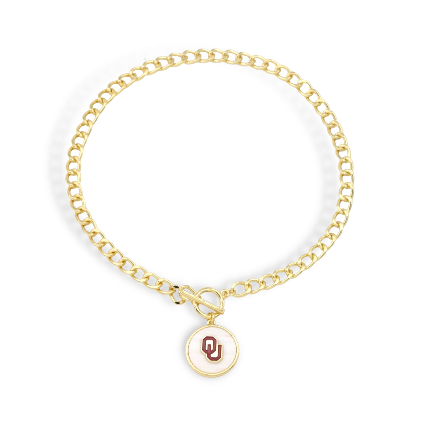 Oklahoma Logo Necklace