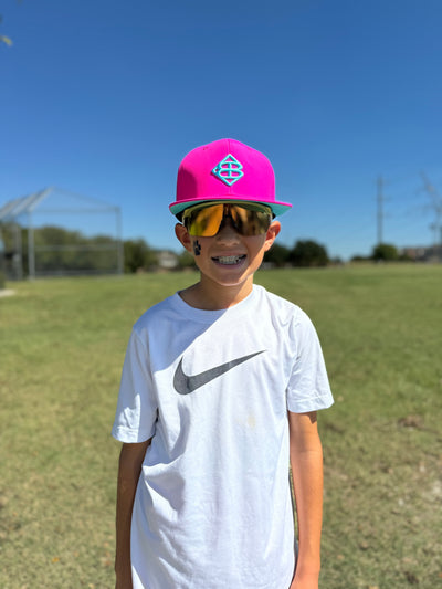 Hot Pink BC Logo Cap