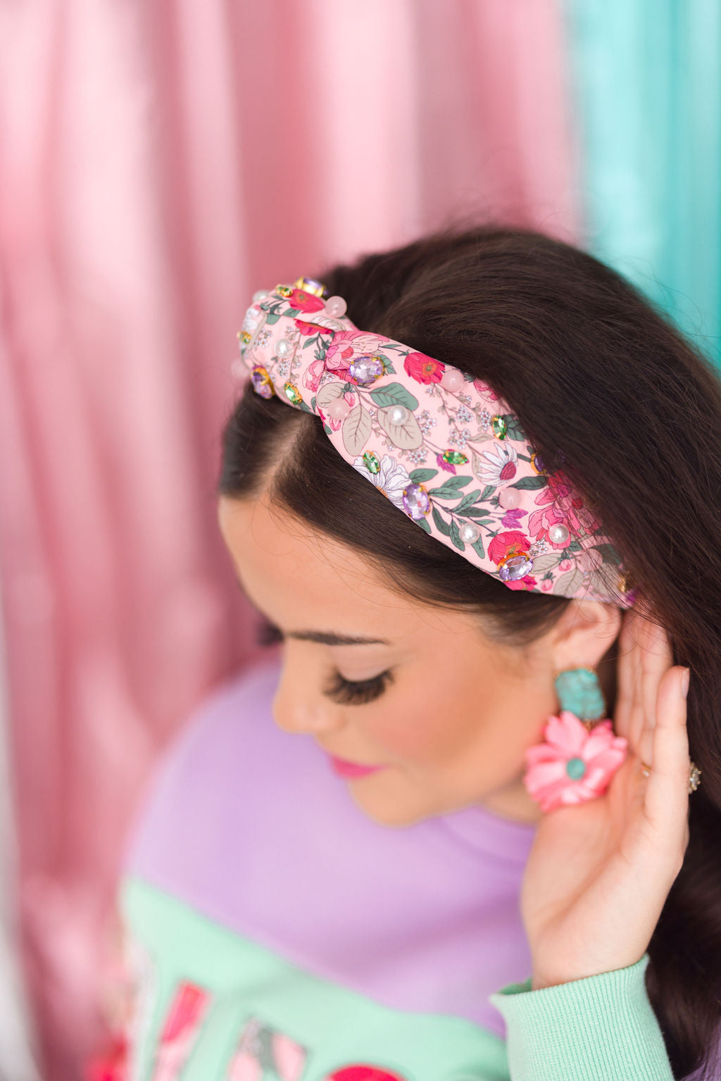 Cold Weather Cuties Floral Headband