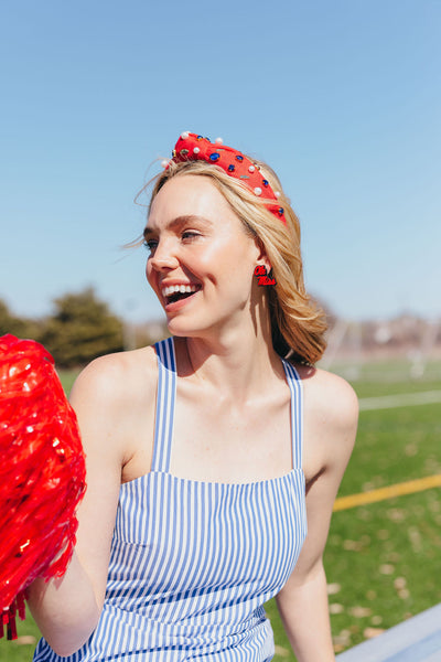 Ole Miss Red Logo Headband