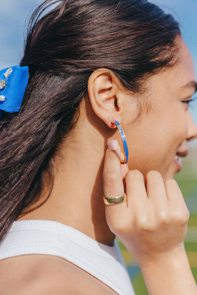 Florida Logo Hoop Earrings