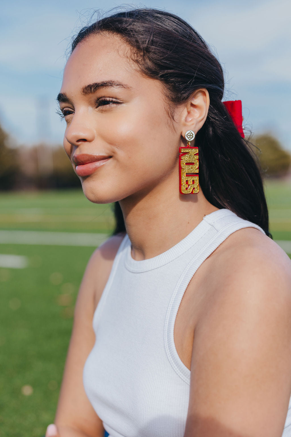 Florida State Gold NOLES Earrings