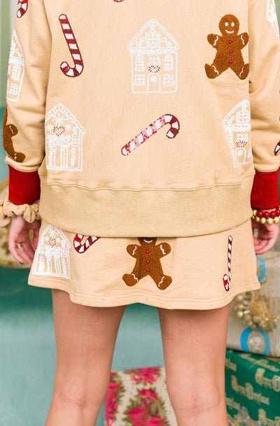 BC Gingerbread Sweats Skirt/Skort