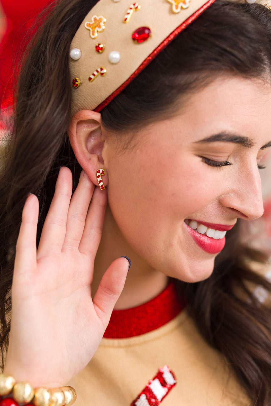 Adult Size Gingerbread Sweets Headband