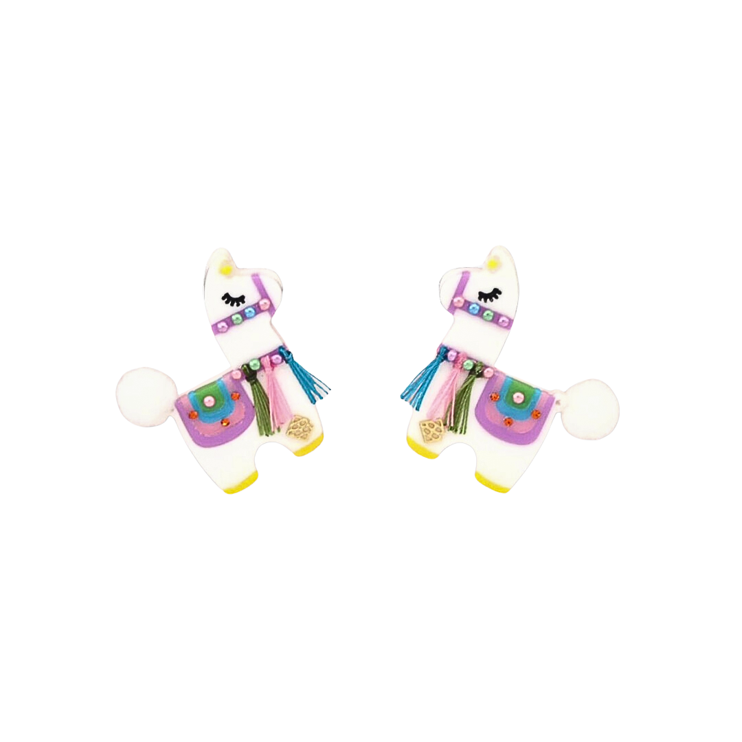 Fiesta Llama Earrings