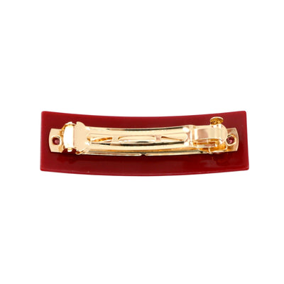 Florida State Garnet NOLES Rectangle Barrette Clip