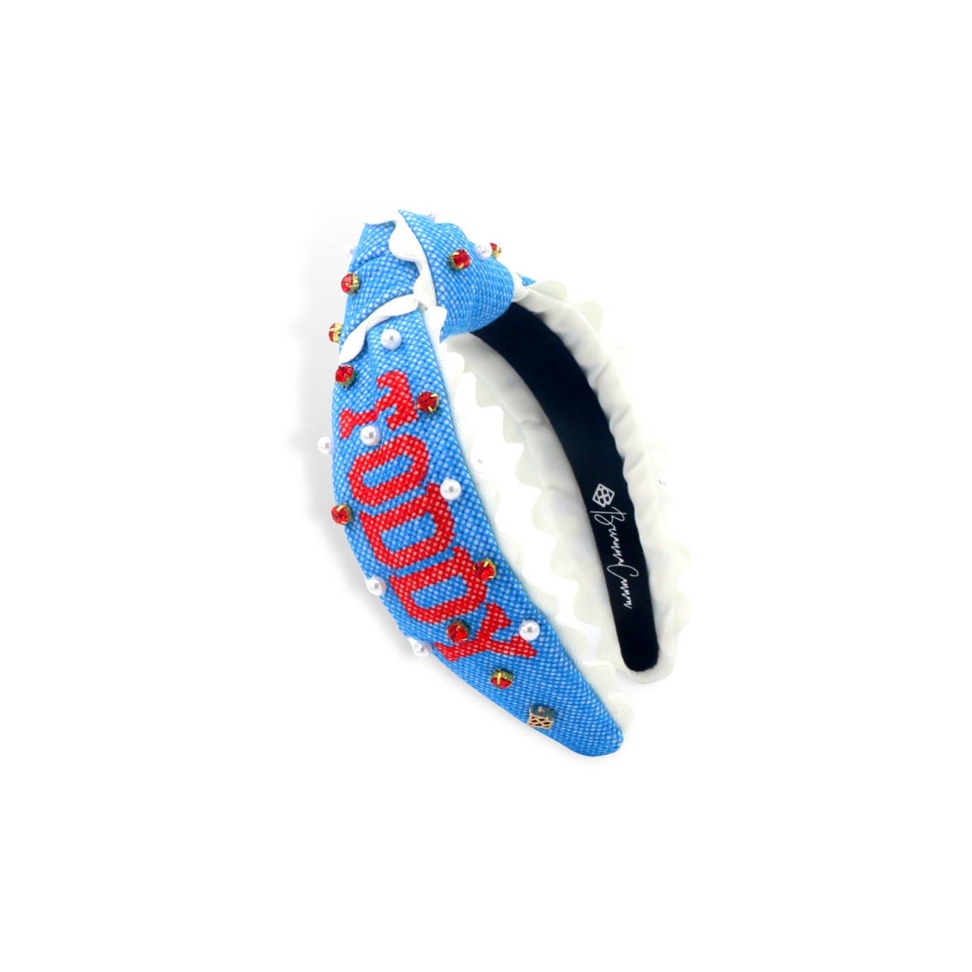 Ole Miss Child Size HOTTY TODDY Cross Stitch Headband