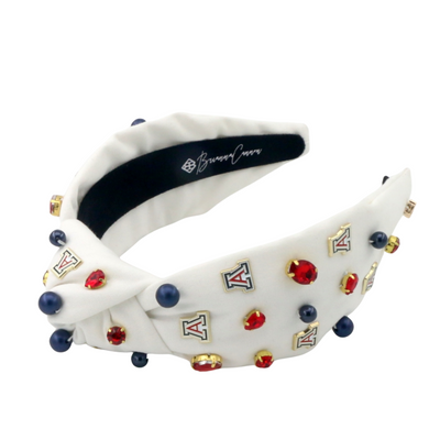 Arizona White Logo Headband