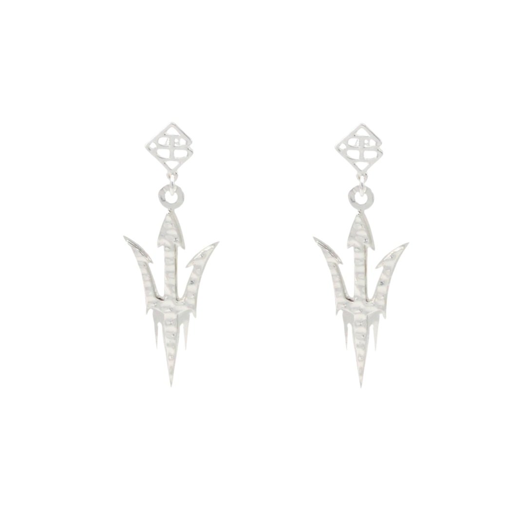 Arizona State Silver Logo Earring with BC Logo