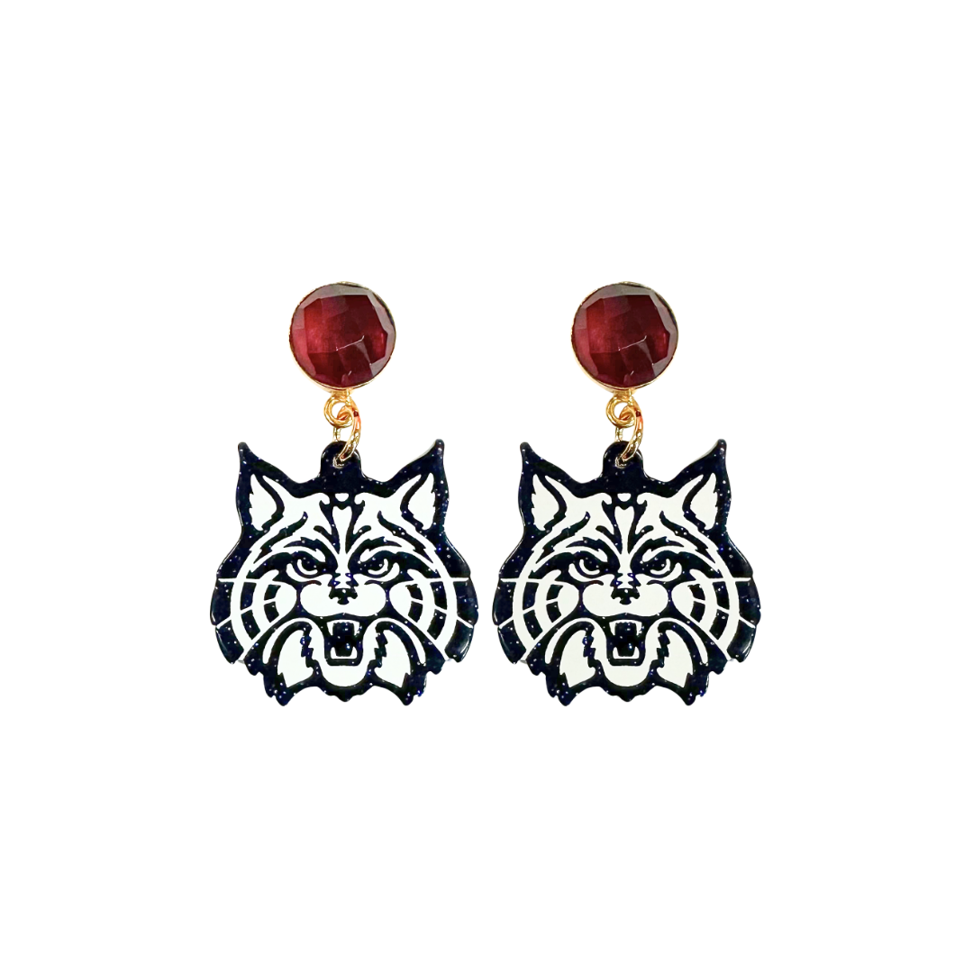 Arizona Wildcats Mini Earrings