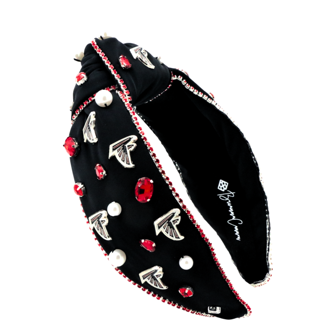 Atlanta Falcons Black Logo Headband