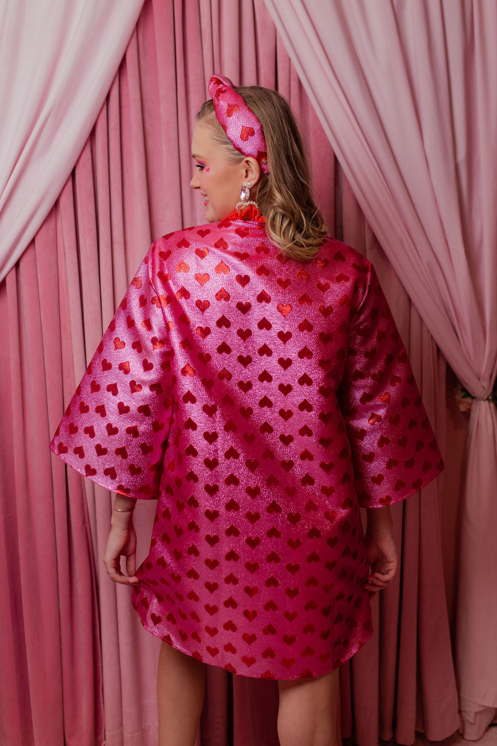 BC Caftan - Metallic Hearts Caftan