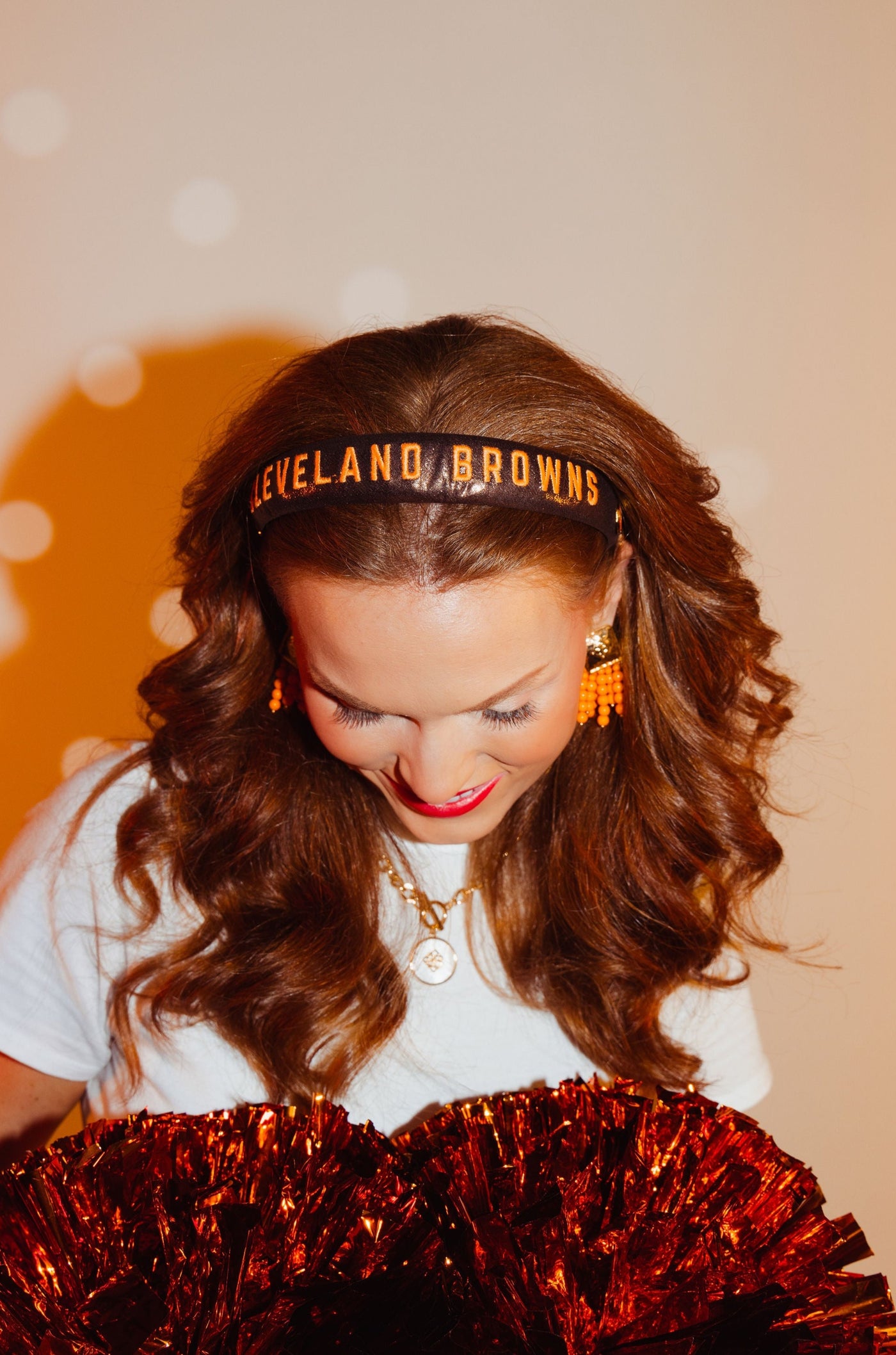 Cleveland Browns Thin Embroidered Headband