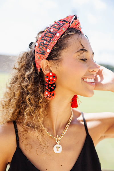 Texas Tech Logo  Necklace