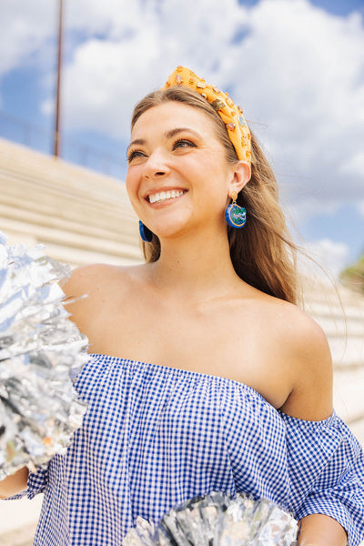 Florida Gator Logo Earrings