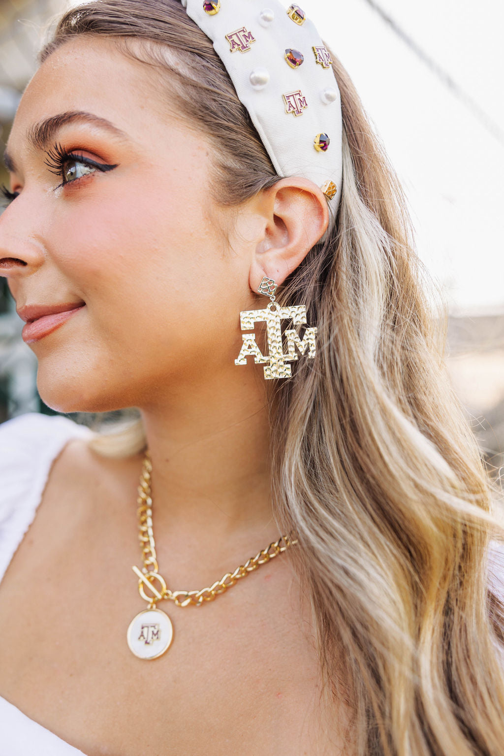 Texas A&M Logo Necklace