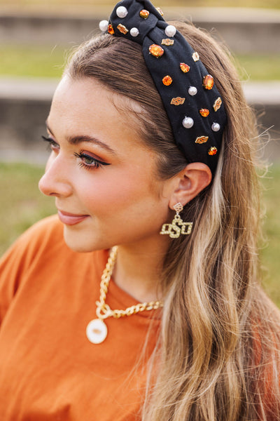 Oklahoma State Logo Headband