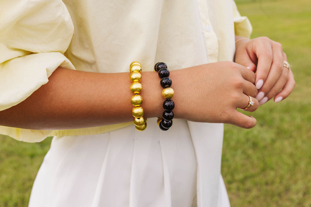 Gold Beaded Brianna Bracelet