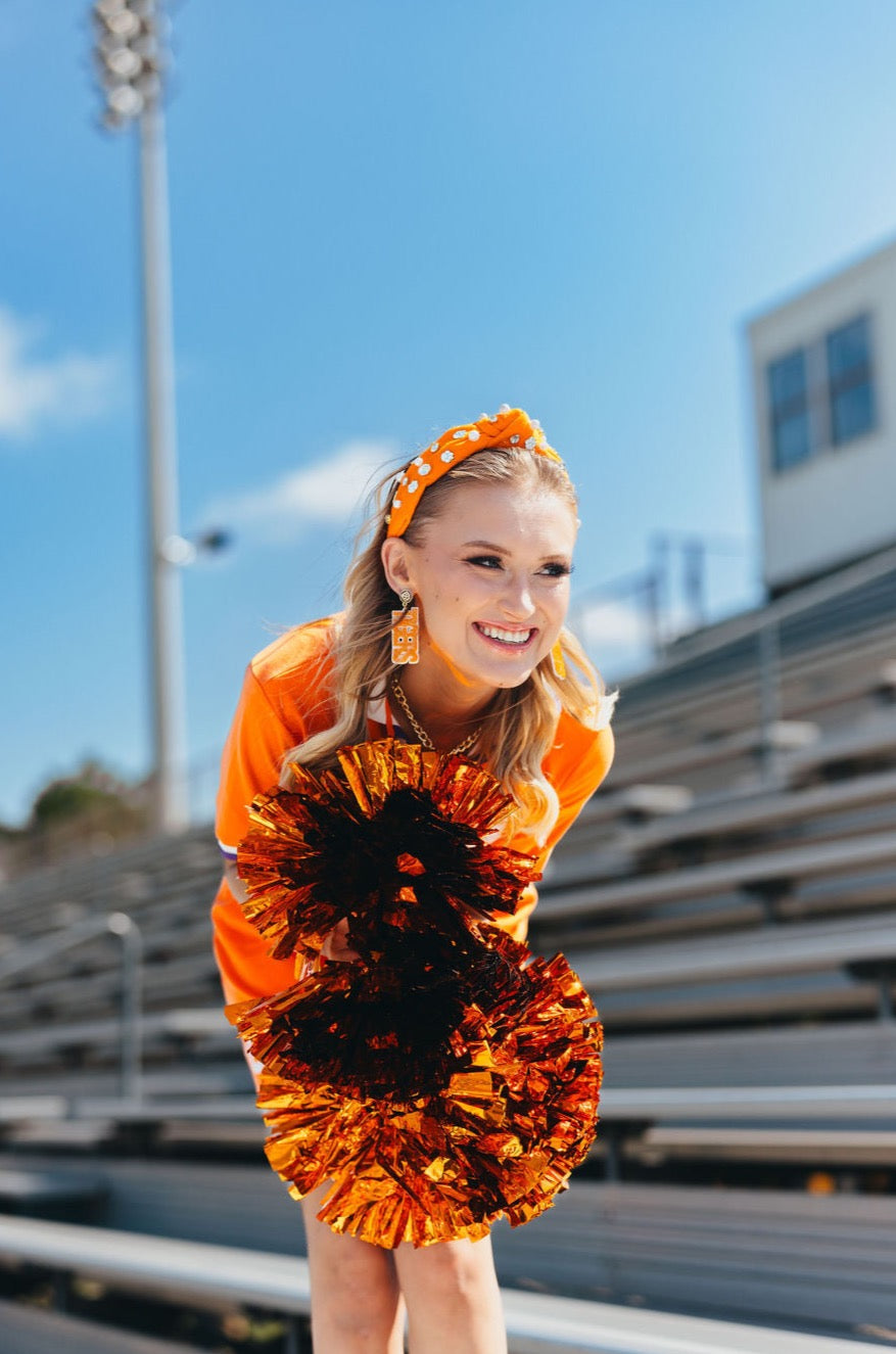 Clemson Orange Logo Headband