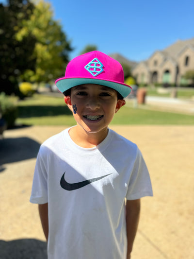 Hot Pink BC Logo Cap