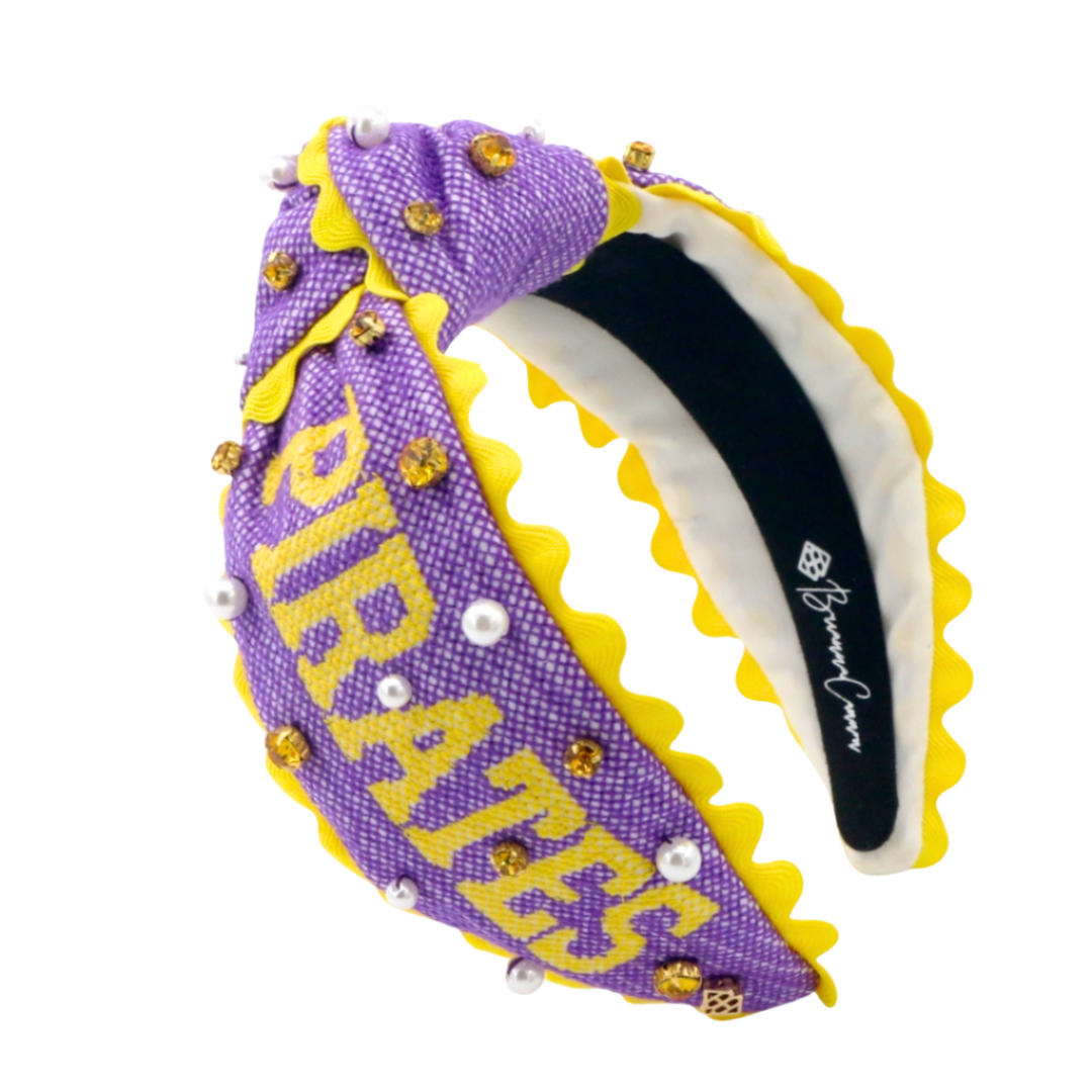 East Carolina Adult PIRATES Cross Stitch Headband