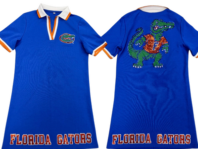 Florida BC Club Dress with Gator