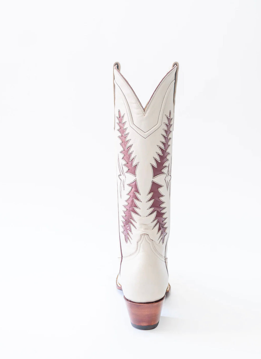 Petite Paloma Finnley Boot - Bone/Maroon