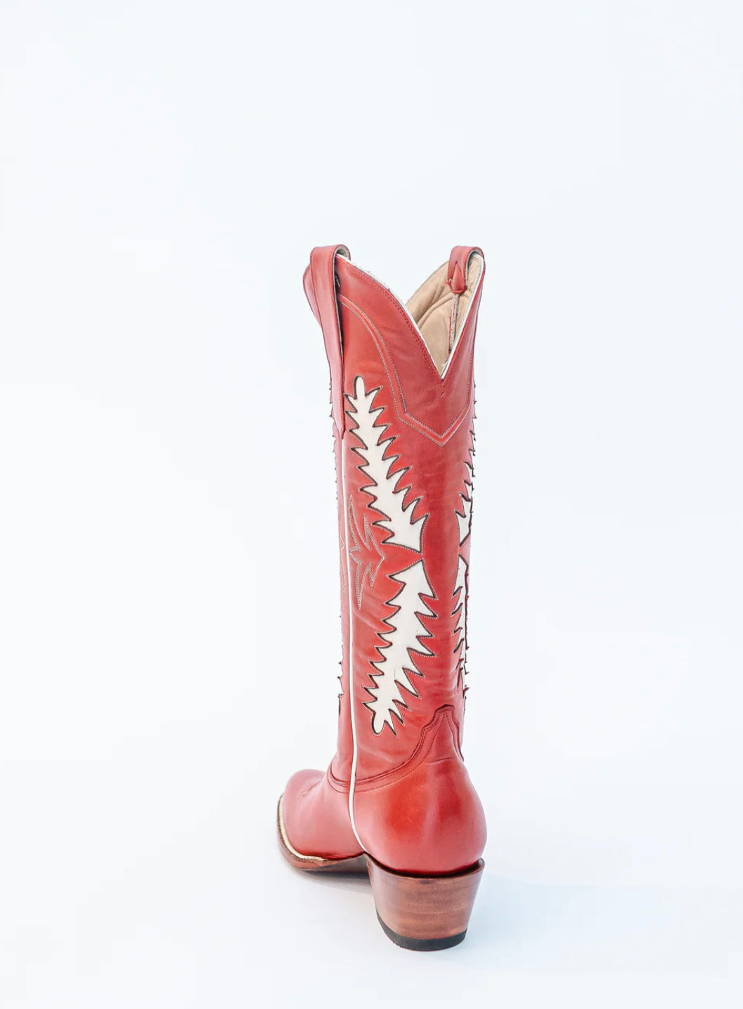 Petite Paloma Finnley Boot - Red/Bone