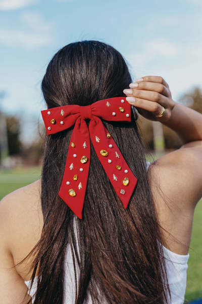 Florida State Garnet Bow Barrette