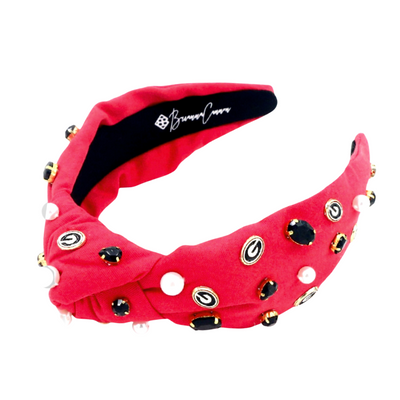 Georgia Red Logo Headband