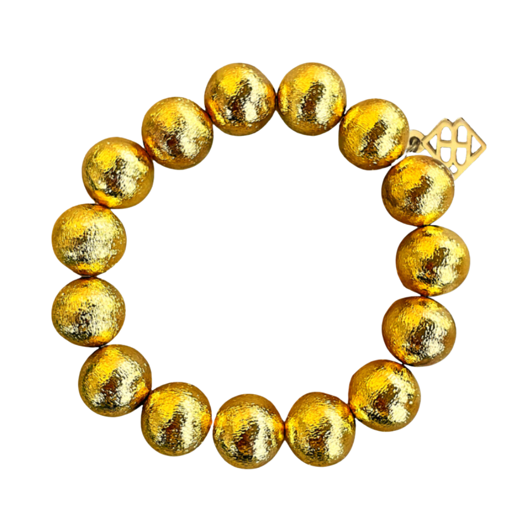 Gold Beaded Brianna Bracelet