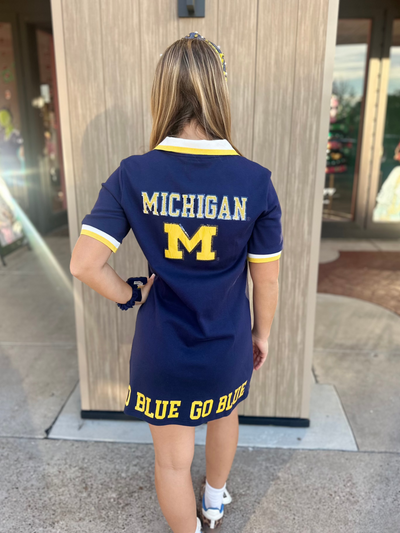 Michigan BC Club Dress with M Logo