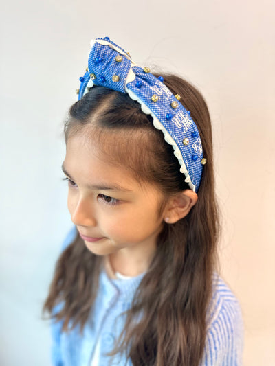 Kentucky Child Size Cross Stitch Headband