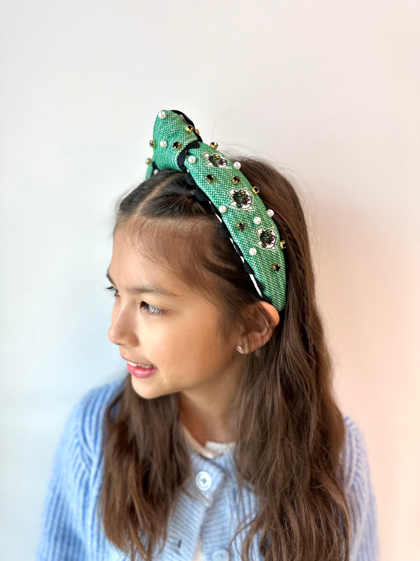 Child Size Southlake Cross Stitch Headband