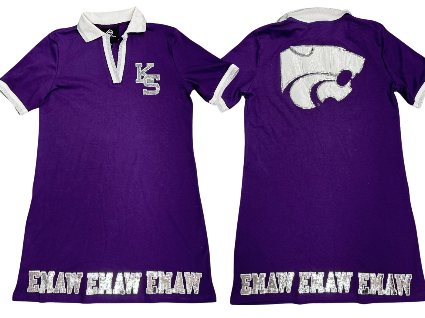 Kansas State BC Club Dress with Wildcat Logo