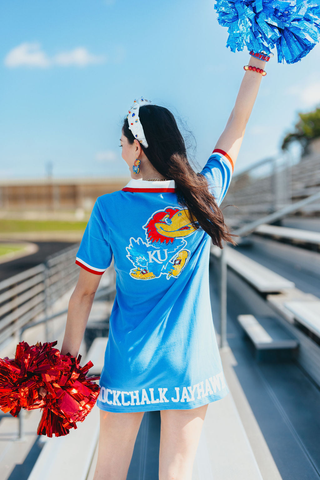 Kansas BC Club Dress with Jayhawk