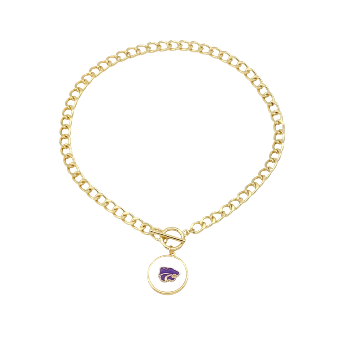 Kansas State Logo Necklace