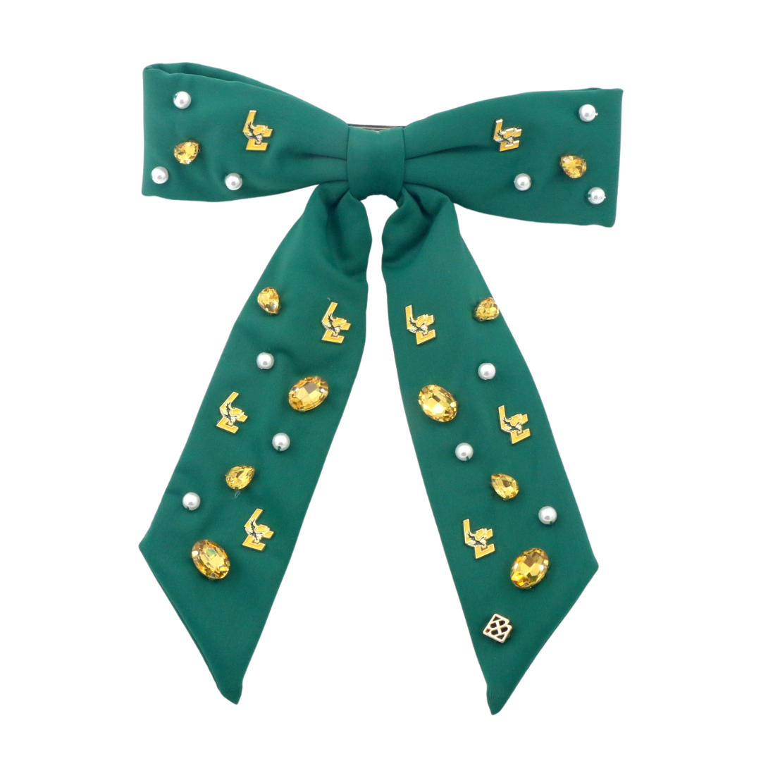 Green LCA Bow Barrette