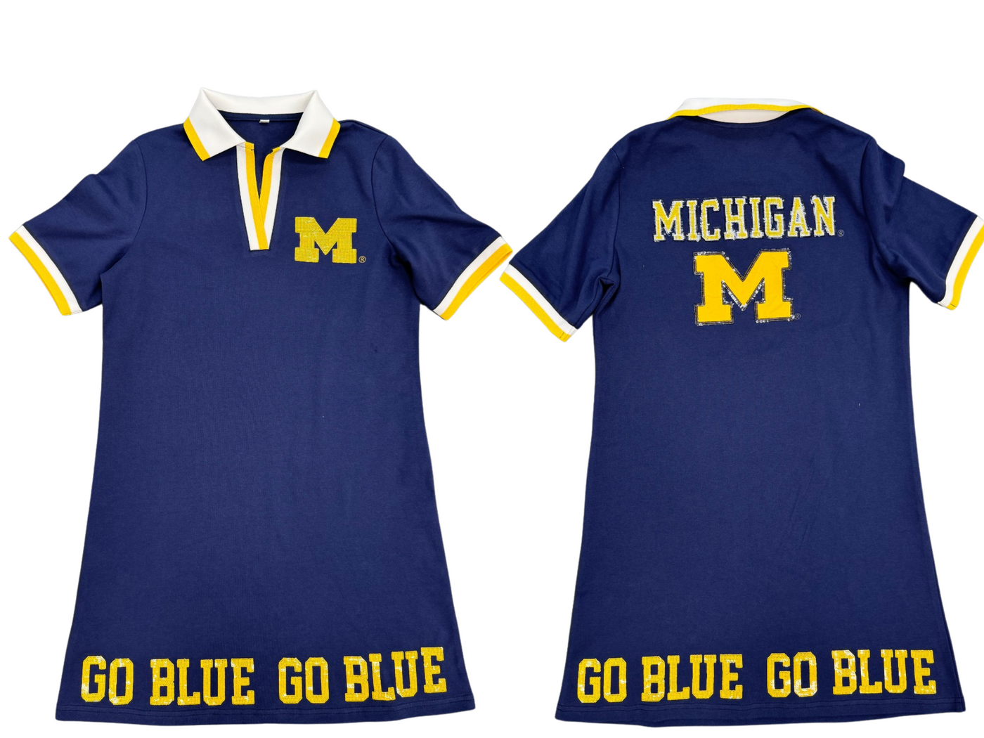 Michigan BC Club Dress with M Logo