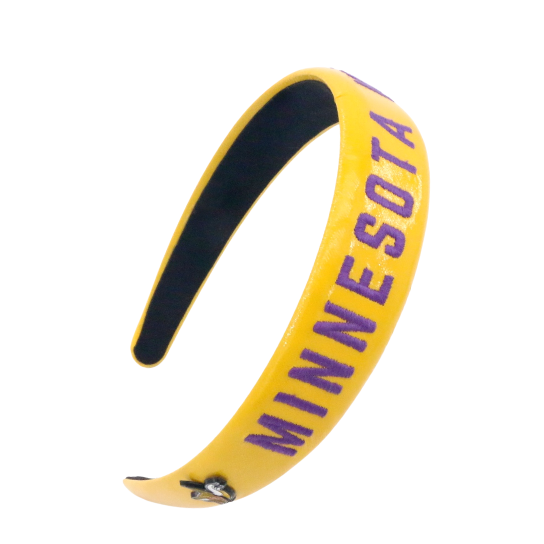 Minnesota Vikings Thin Embroidered Headband