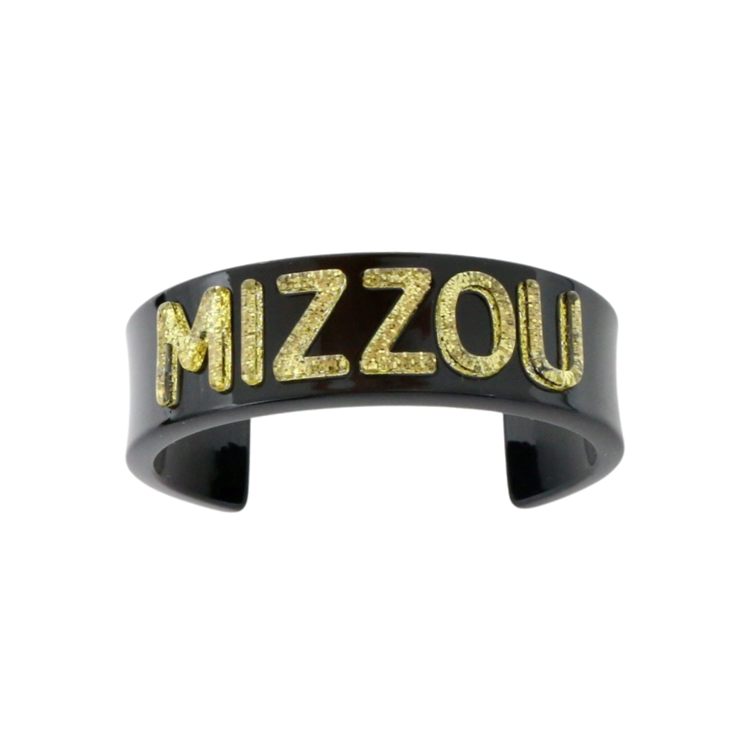 Missouri Black MIZZOU Cuff