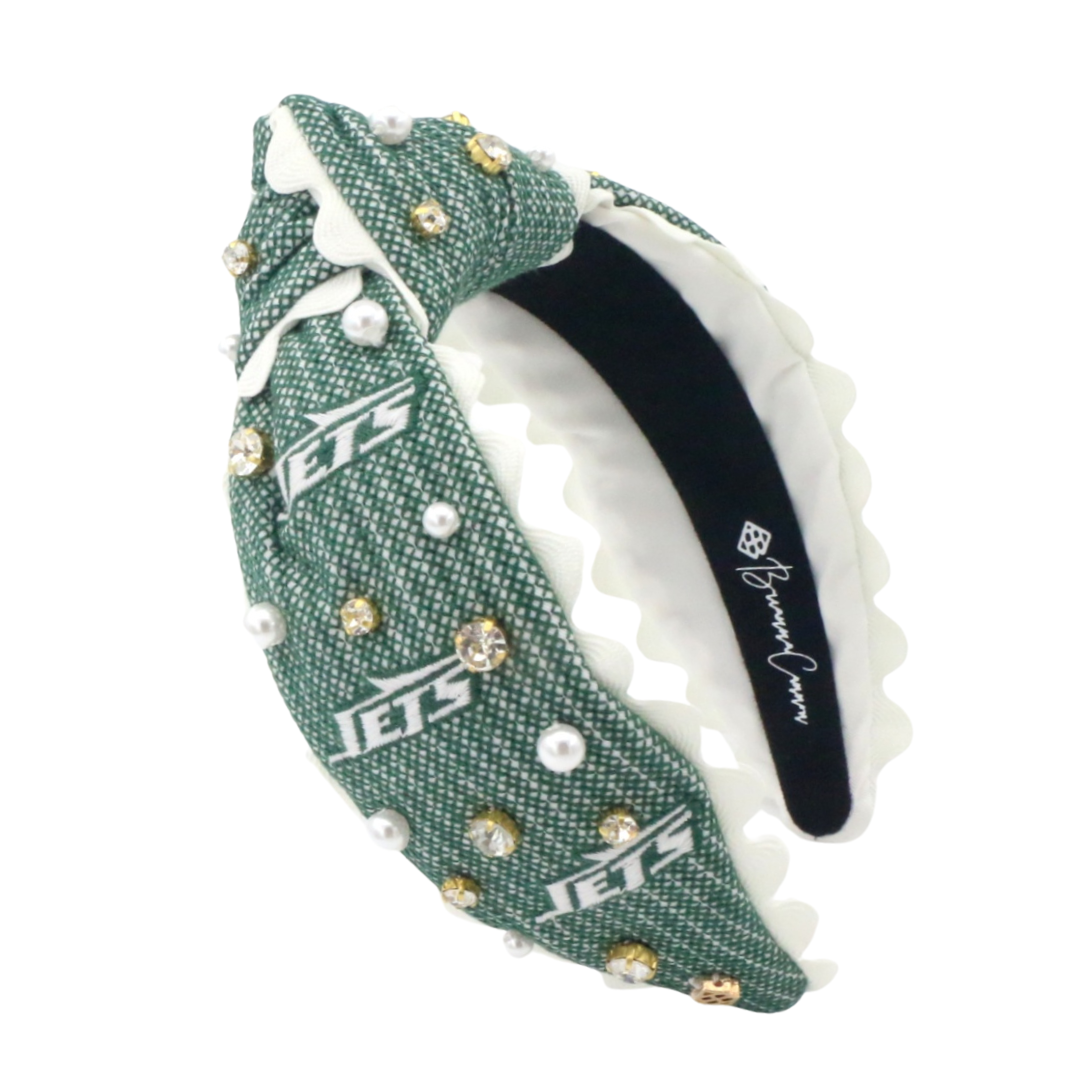 New York Jets Adult Cross Stitch Headband